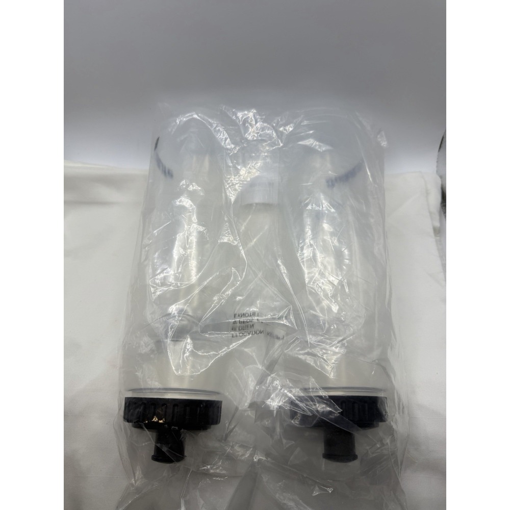 Hockey Water Bottle 32 OZ Squeeze Sports Water Bottles 2 Pack BuildLife - Picture 5 of 5